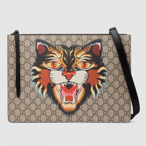 429016 GUCCI Y ؈ӡ GG Supreme߼(j)췫 ] ľɫ