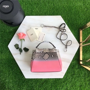 5590 FENDI ҵ Ƥ zӡ ɂȴ  ɫ