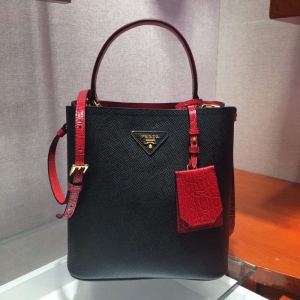 1BA212 Prada New Double ײɫ{~ţƤ _ ƴt
