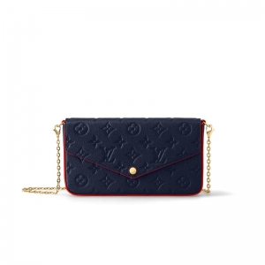 M64099 LV FELICIE POCHETTE ִ ţƤyһ朗l LV {ɫ